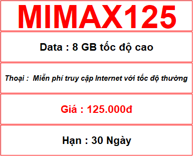 Mimax125 8gb