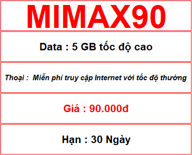 Mimax90 5gb