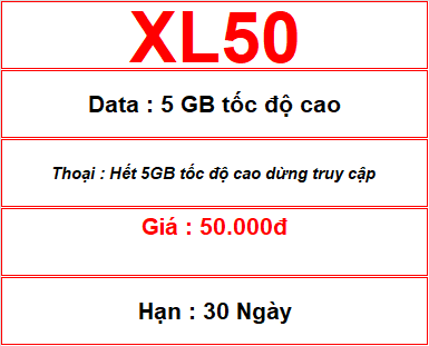 Xl50 5gb