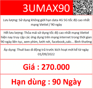 3umax90 Viettel