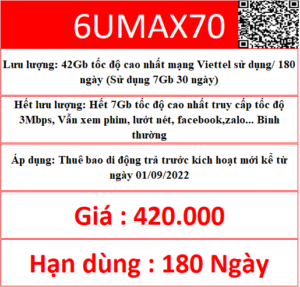 6umax70 Viettel