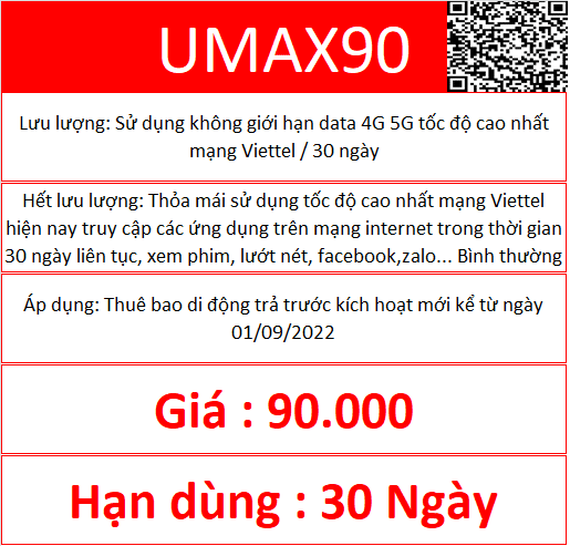 Umax90 Viettel