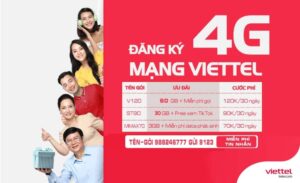 Dang Ky 4g Viettel