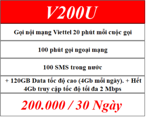V200u Viettel 120gb