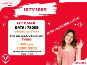 GÓi CƯỚc 12tv95k Viettel