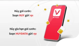 cách hủy gói 1N Viettel