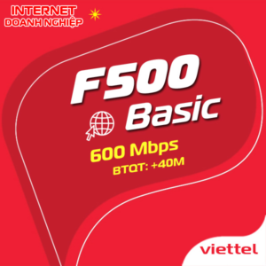 Gói Cước F500 Basic Viettel