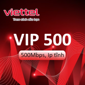 Gói cước VIP500 Viettel
