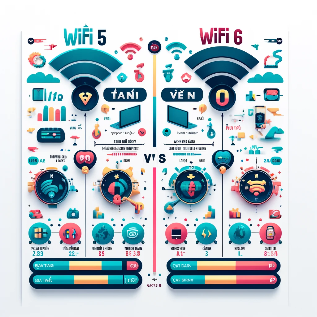 So Sánh Sự Khác Biệt Giữa Công Nghệ WiFi 5 Và WiFi 6 Viettel 6 So Sánh Sự Khác Biệt Giữa Công Nghệ WiFi 5 Và WiFi 6 Viettel