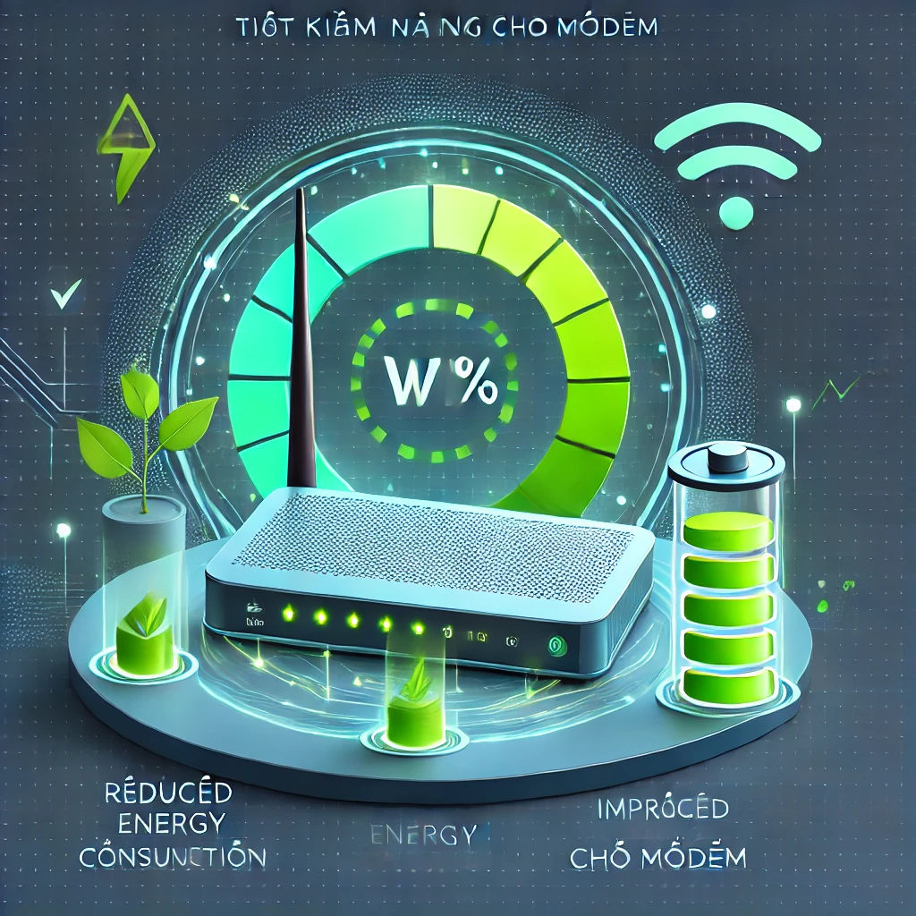 Tiết Kiệm Năng Lượng Cho Modem