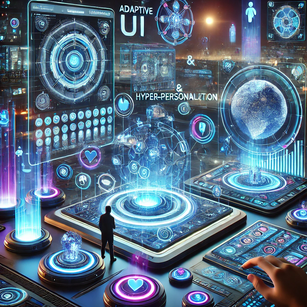 Xu Hướng Thiết Kế Đồ Họa 2025 AI Metaverse Những Cơ Hội Triệu Đô 21 Adaptive Ui & Hyper Personalization – Giao Diện Tùy Biến & Cá Nhân Hóa