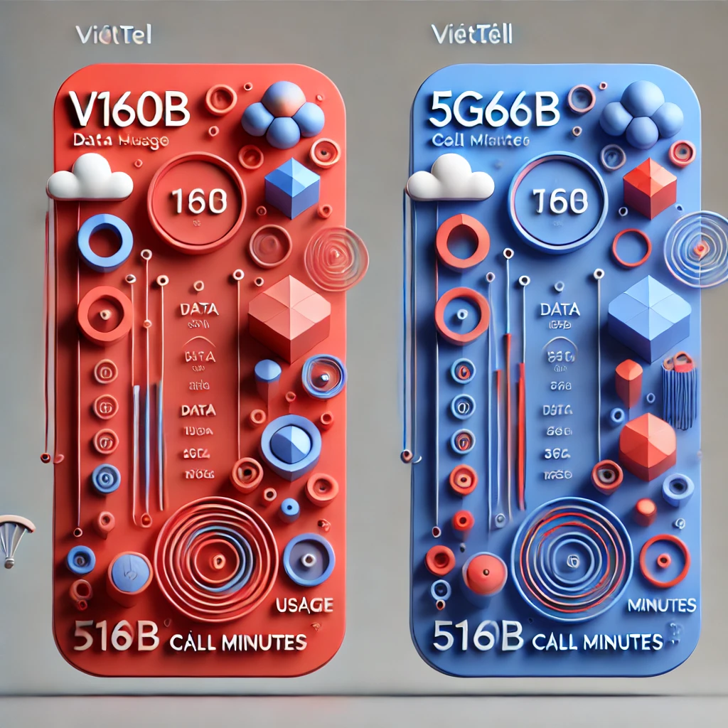 So Sánh Gói Cước V160b Viettel Và 5g160b Viettel