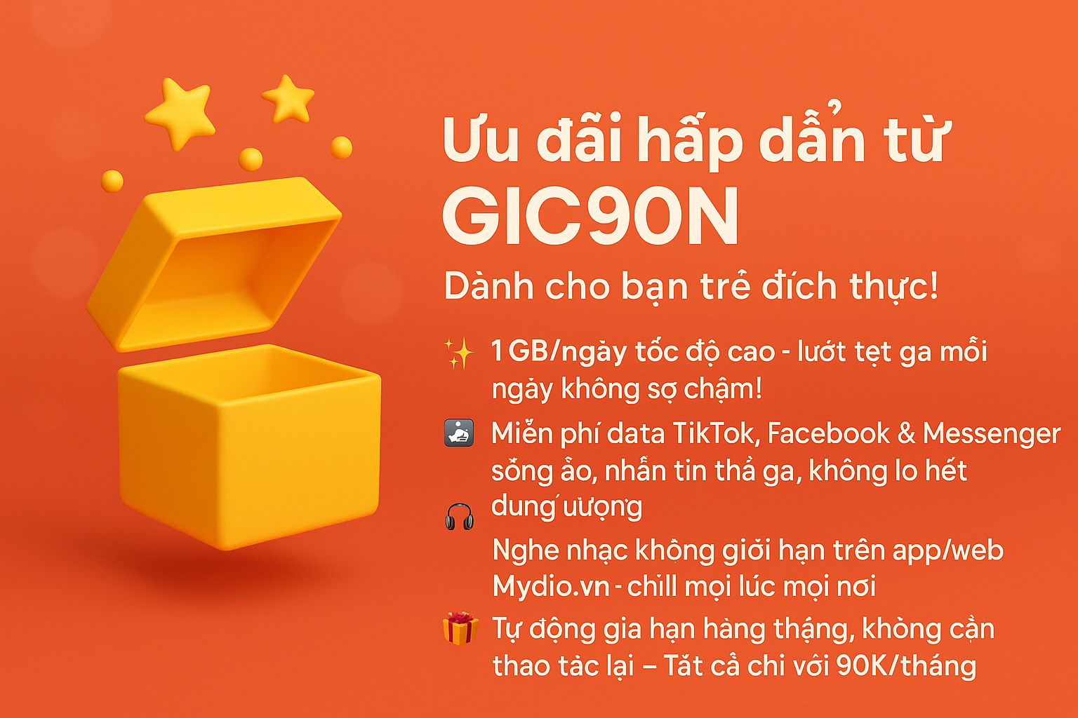 Ưu đãi Hấp Dẫn Từ Gic90n – Dành Cho Bạn Trẻ đích Thực