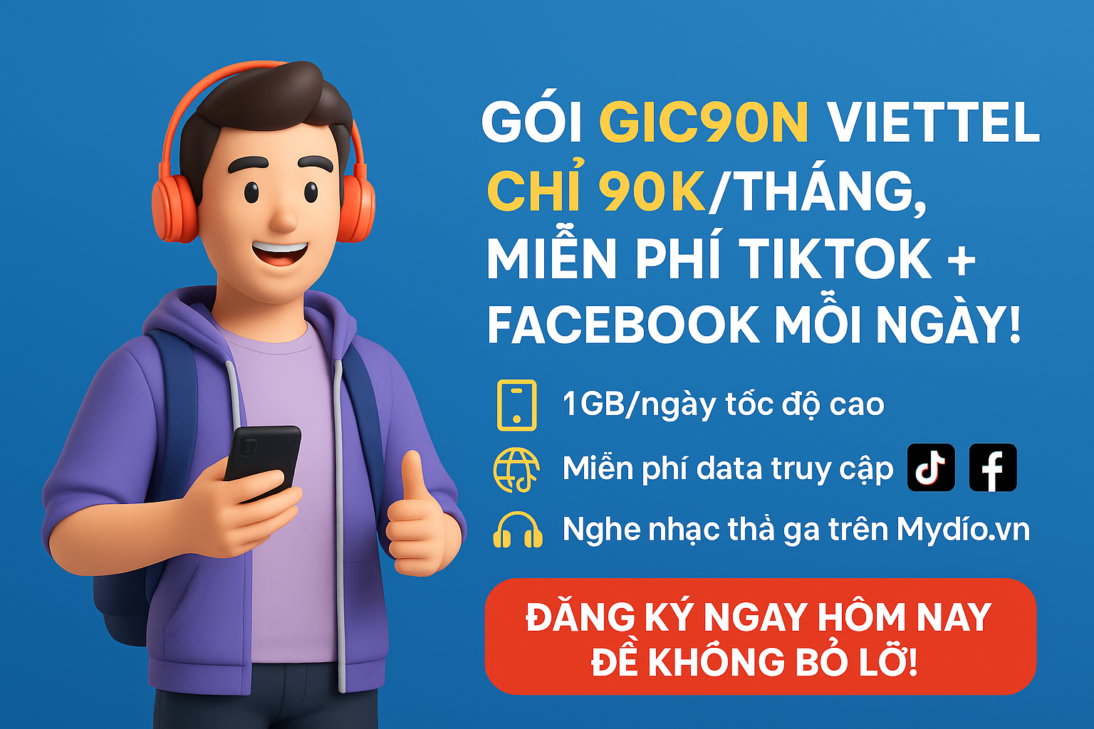 Gói GIC90N Viettel