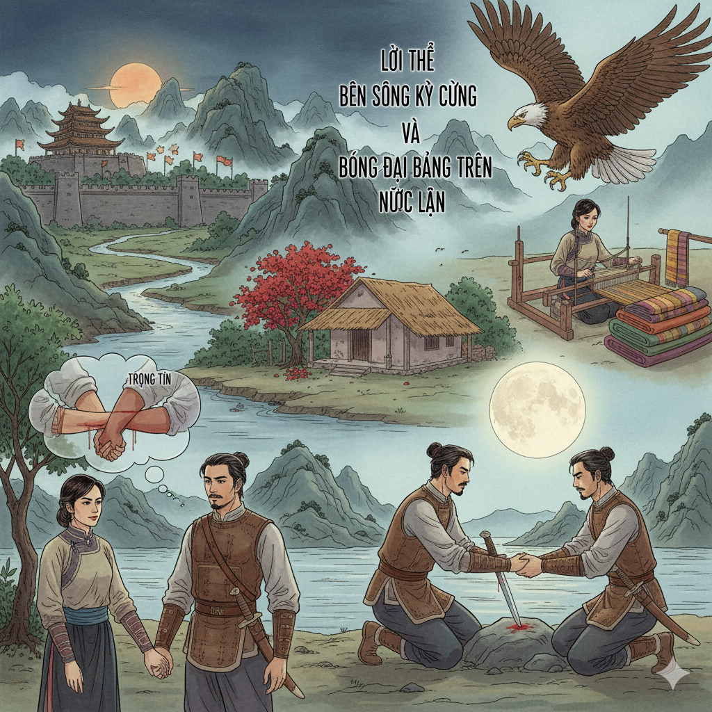 LỜi ThỀ BÊn SÔng KỲ CÙng VÀ BÓng ĐẠi BÀng TrÊn NƯỚc LẠn
