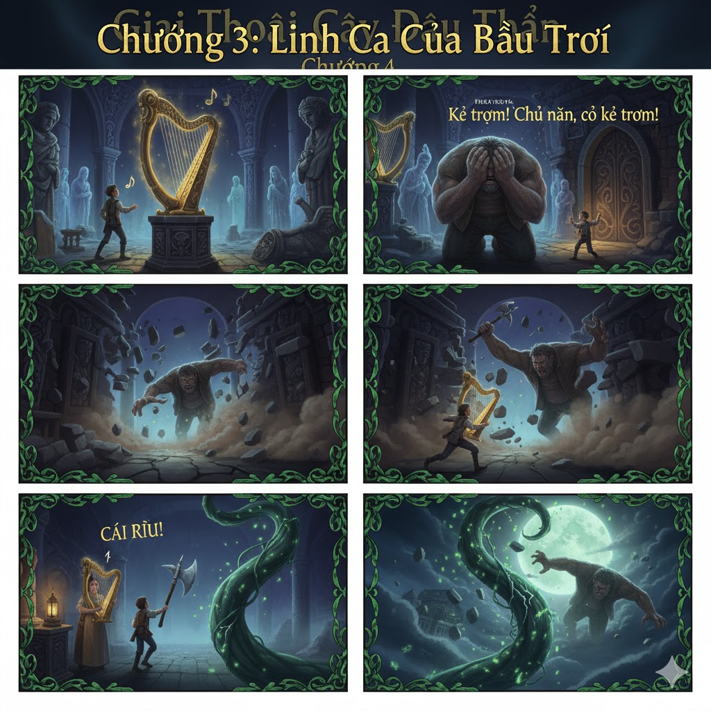 Giai Thoại Cây Đậu Thần 6 Linh Ca Của Bầu Trời