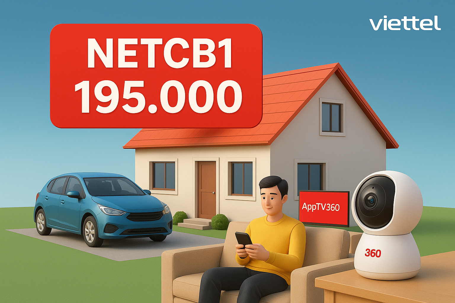 Gói Cước NetCB1 Viettel
