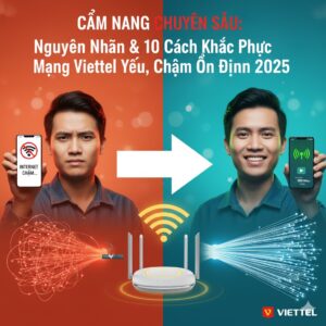 Nguyên Nhân 10 Cách Khắc Phục Tình Trạng Mạng Viettel Yếu Chậm Ổn Định 2025