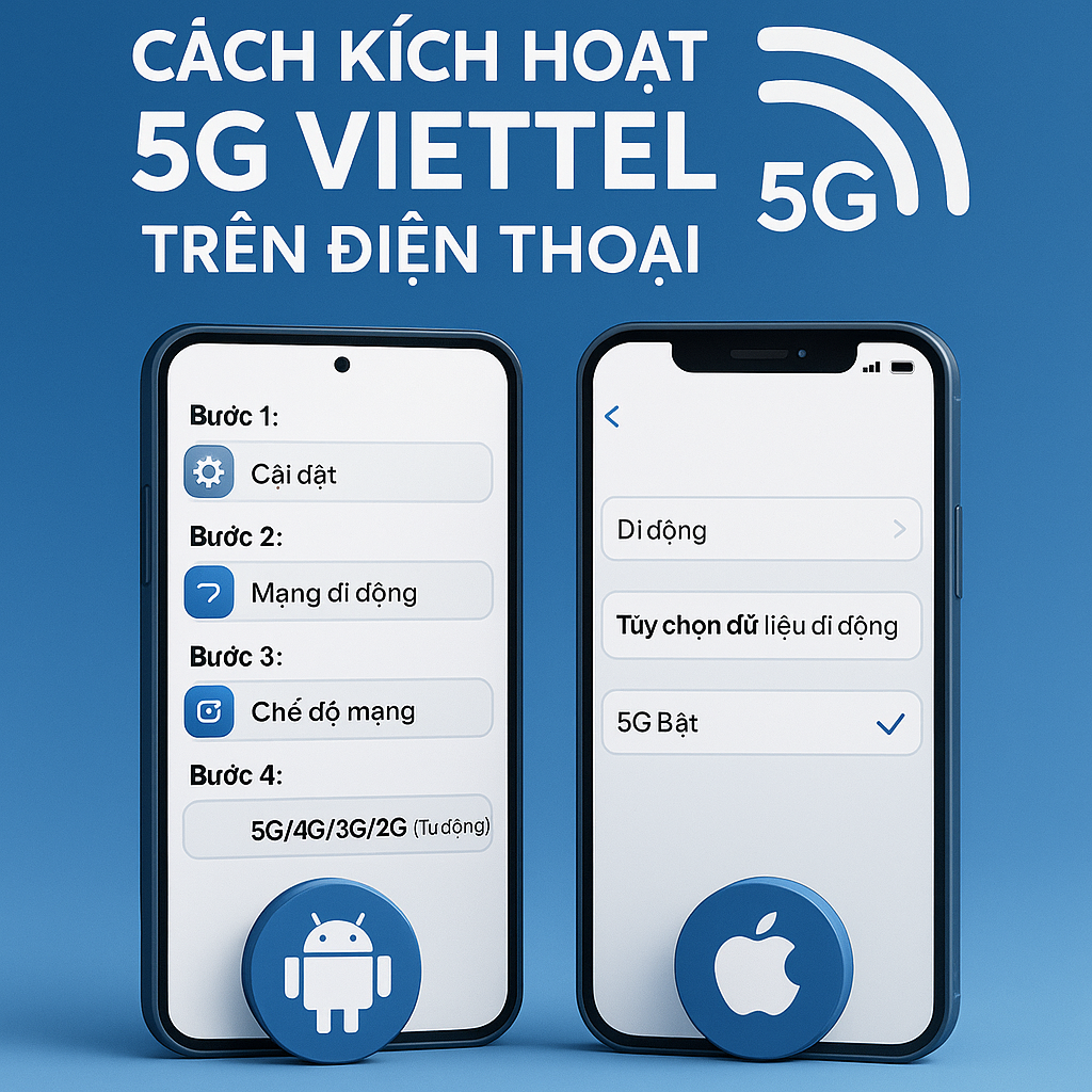 Cách Kích Hoạt 5g Viettel