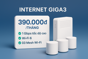 Gói Cước Internet Giga3 Viettel