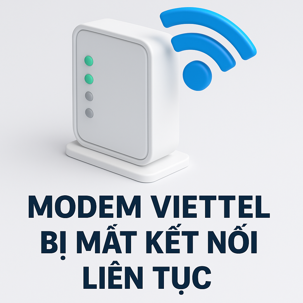 Modem Viettel Bị Mất Kết Nối Liên Tục