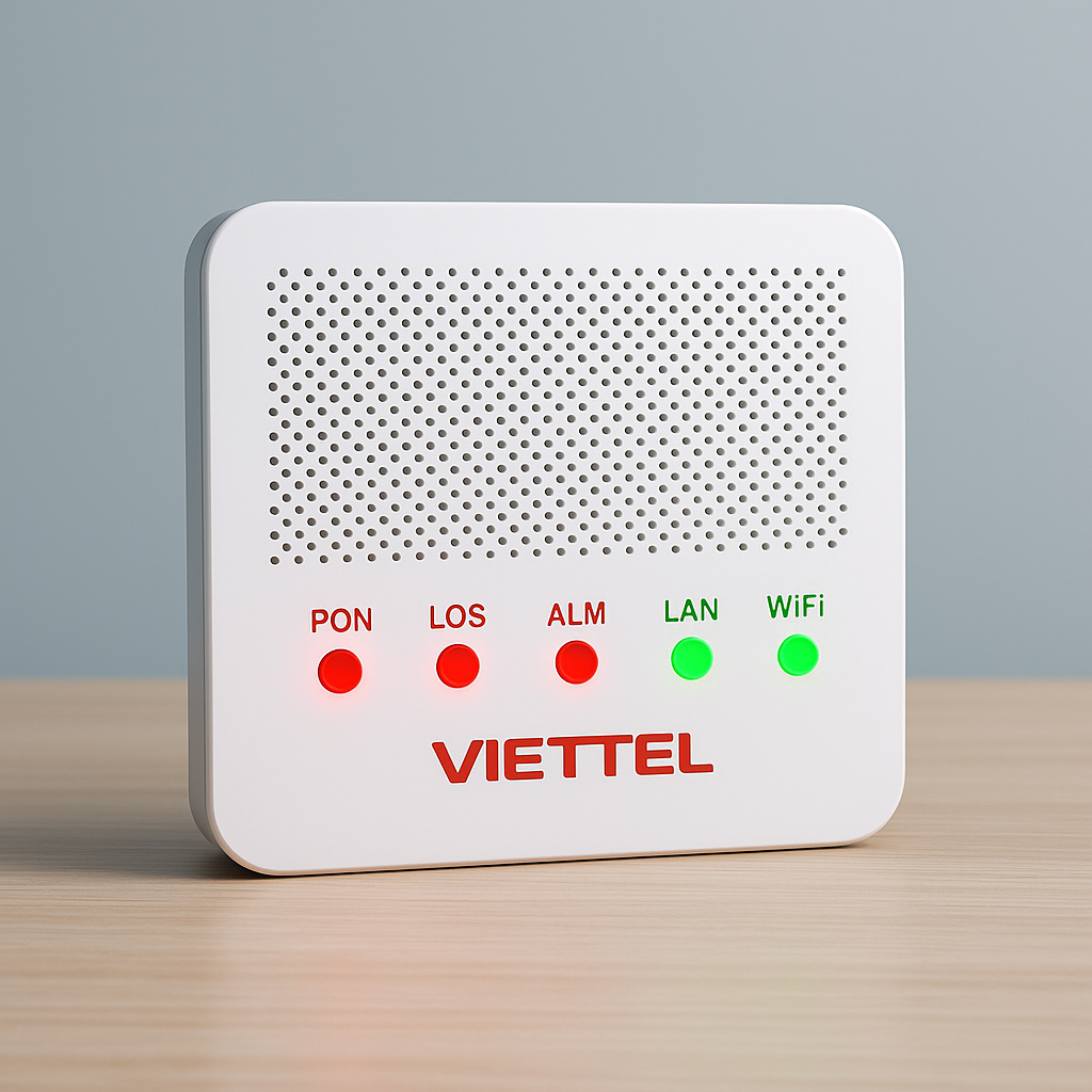 Modem Wifi Viettel Báo đèn đỏ