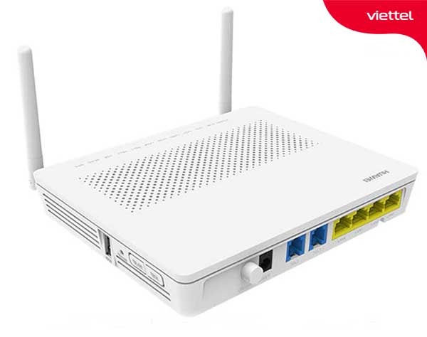 Các loại modem wifi miễn phí khi đăng ký lắp mạng cáp quang Viettel 12 Modem Wifi Viettel Huawei Hg8145v5.
